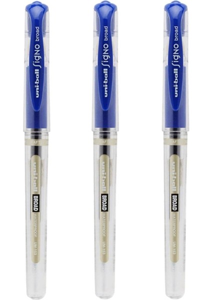 UM-153 Signo Broad 1.0 Imza Kalemi Mavi 3 Adet fiyatları