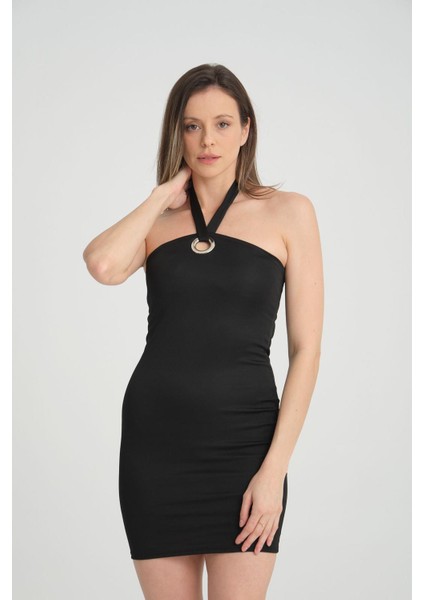 Kadın Halka Detay Elbise fiyatları