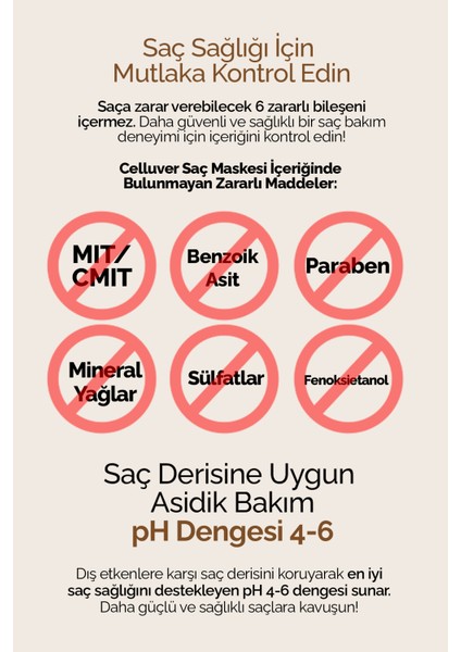 Argan Yağı İçeren Lpp Hasar Onarıcı Saç Maskesi