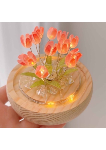 LED Lale Masası Gece Lambası Dıy Dayanıklı (Yurt Dışından) fiyatları
