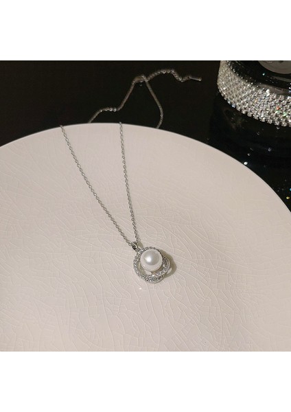 X521 Gümüş Tatlı Inci Kolye (Yurt Dışından) fiyatları