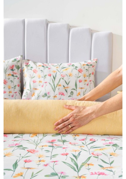 Botanical Çift Kişilik Nevresim Takımı Pamuklu fırsatları