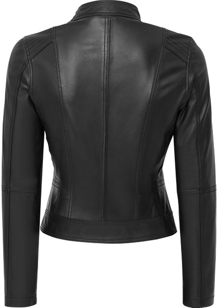 Kylie Kadın Deri Ceket