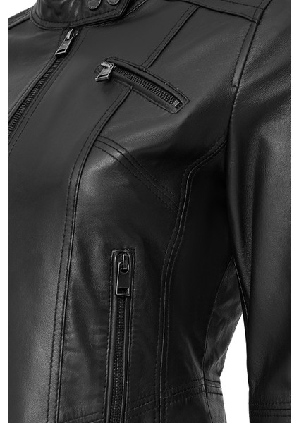 Kylie Kadın Deri Ceket