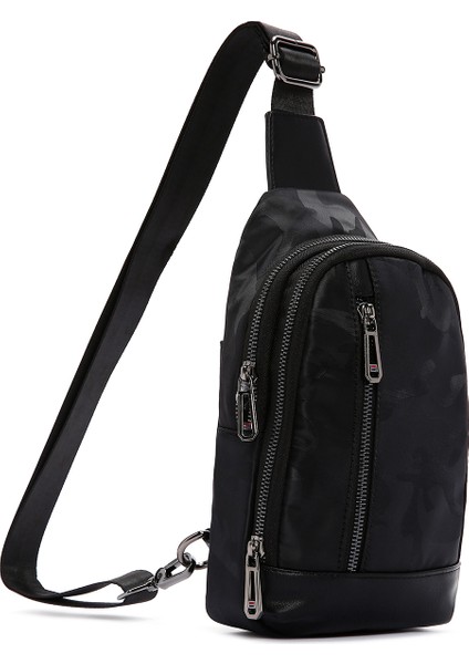 Erkek Siyah Çapraz Çanta 22WBD32016F