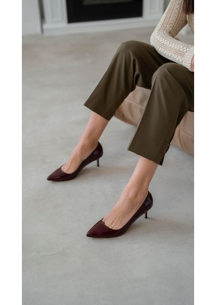 Nell Bordo Rugan Stiletto fiyatları