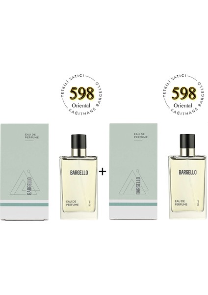 598 + 598 Unisex Parfüm EDP 50 ml Oriental