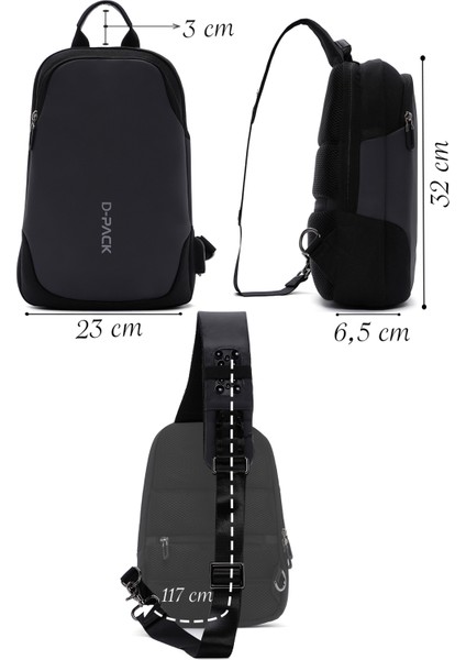 D-Pack Erkek Kumaş Çapraz Çanta fiyatları