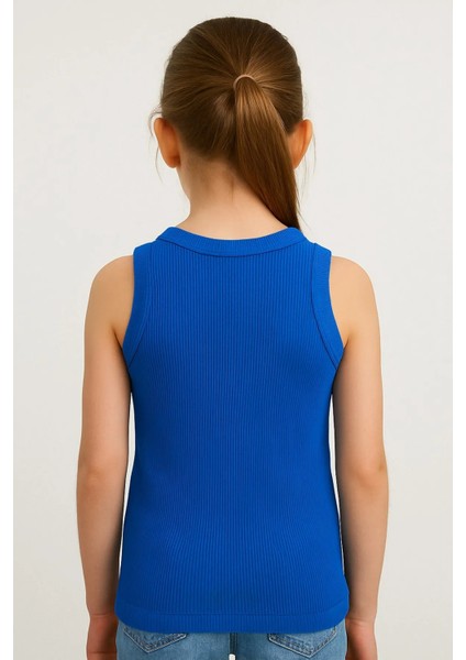 Pure Dots Kız Çocuk Fitilli Yazlık Mavi Body Bluz fiyatları