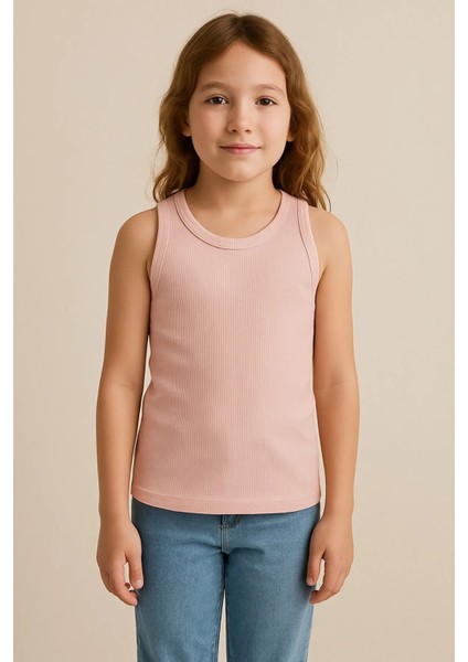 Pure Dots Kız Çocuk Fitilli Yazlık Toz Pembe Body Bluz fiyatları
