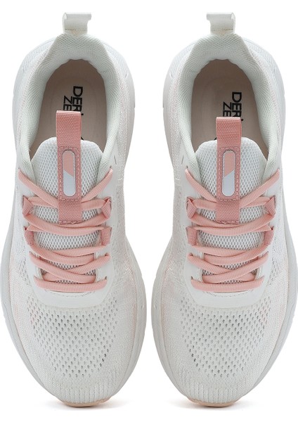 Zero Kadın Pembe Bağcıklı Kalın Tabanlı Spor Sneaker 24SFD49596F