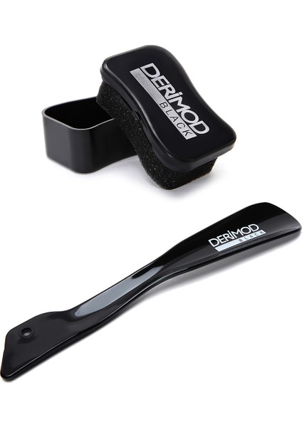 Black Erkek Siyah Bağcıklı Deri Klasik Ayakkabı 24SFD601018