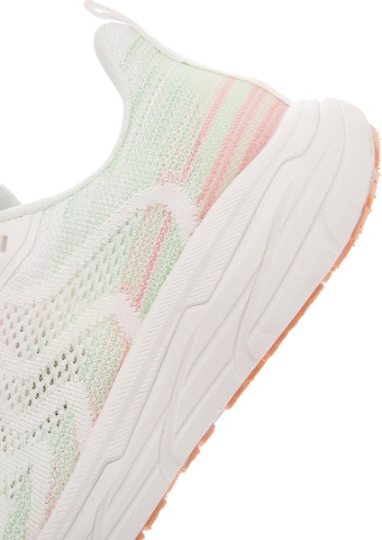 Zero Kadın Beyaz Bağcıklı Kalın Tabanlı Spor Sneaker 24SFD49596F