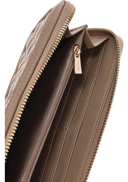 Kadın Vizon Kapitone Cüzdan 000A2D5614KP