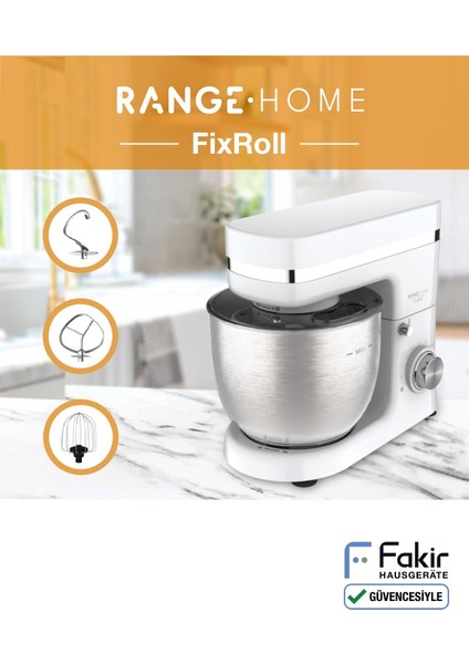Range Fixroll Mutfak Şefi- Beyaz