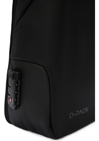 D-Pack Erkek Siyah Sırt Çantası