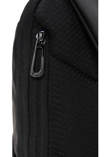D-Pack Erkek Siyah Kumaş Çapraz Çanta
