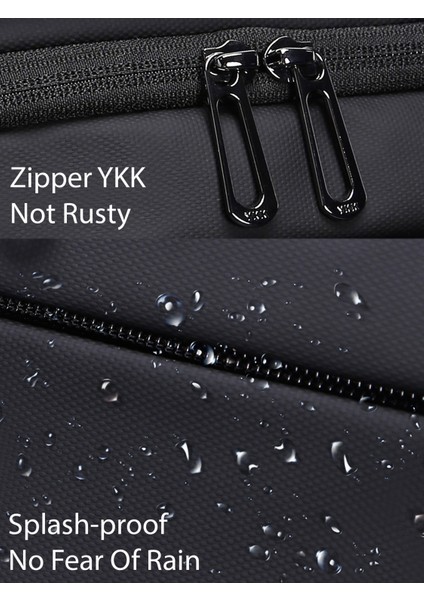 D-Pack Erkek Siyah Kumaş Çapraz Çanta