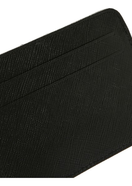 Erkek Siyah Deri Kartlık