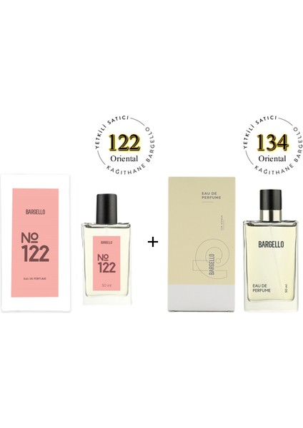 122 + 134 Kadın Parfüm EDP 50 ml Oriental