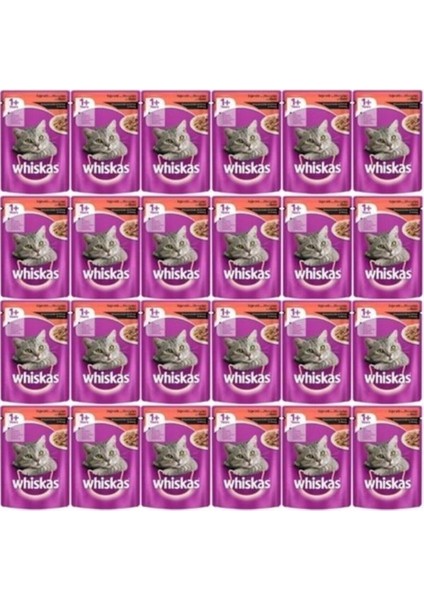 Pouch Sığır Etli Yetişkin Kedi Konser 85 gr 24 Adet