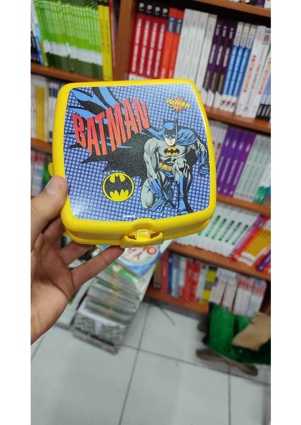 Sarı Renkli Çok Bölmeli Pratik Beslenme Kutusu