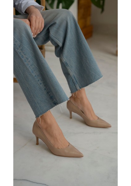 Nell Ten Deri Stiletto