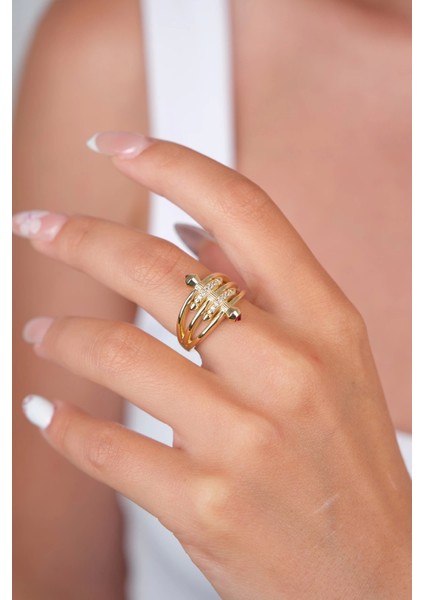 14 Ayar Altın Ok Detay Yüzük 909 fırsatları