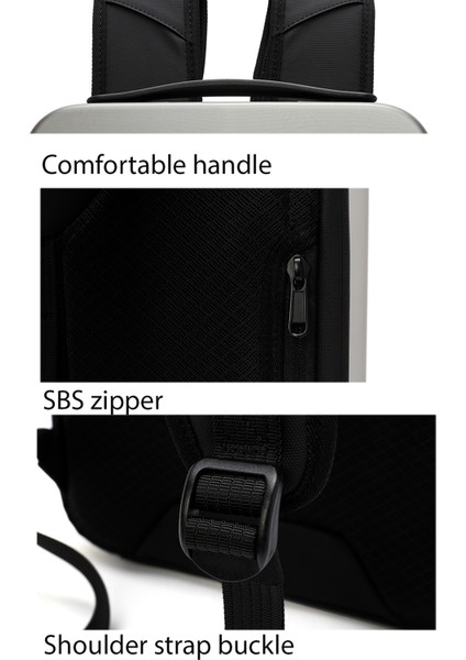 D-Pack Erkek Metalik Teknolojik Sırt Çantası 24SBD3009HC