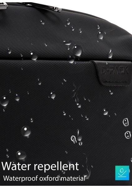 D-Pack Erkek Siyah Kumaş El Çantası 24Sbd30006F