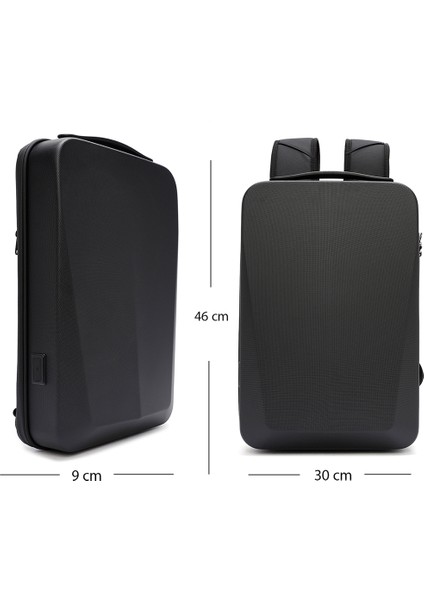 D-Pack Erkek Siyah Eva Teknolojik Sırt Çantası 24SBD3009HC