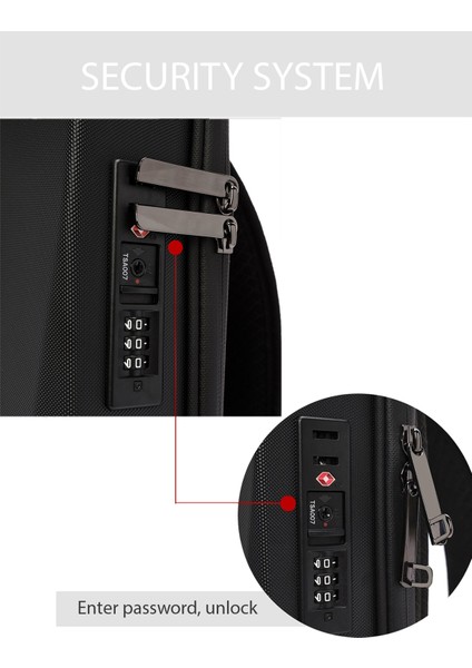 D-Pack Erkek Siyah Eva Teknolojik Sırt Çantası 24SBD3009HC