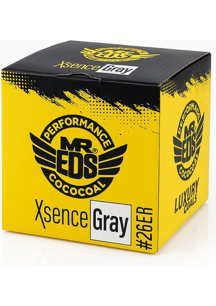 Mr. Eds Nargile Kömürü Xsence Grey #26 1 kg