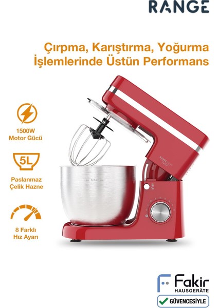 Range Fixroll Mutfak Şefi- Kırmızı fiyatları