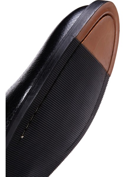 Erkek Siyah Bağcıklı Casual Ayakkabı 24WFD6004FT