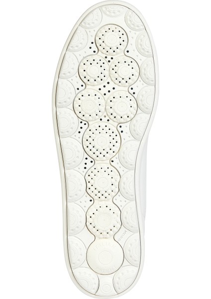 Kadın Beyaz Bağcıklı Spherica Ecub Deri Sneaker D45WEB00085C1000