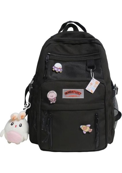 Okul Çantası Kadın Sırt Çantası Ortaokul Kız Karikatür Lise Kolej Öğrencilerinin Kore Versiyonu Üçüncü Ila Beşinci Sınıf Ilkokul Öğrencileri Sırt Çantası (Yurt Dışından)