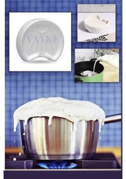 Seramik Süt Taşmaz Kaynatma Taşı, Süt Güvenle Isıtın