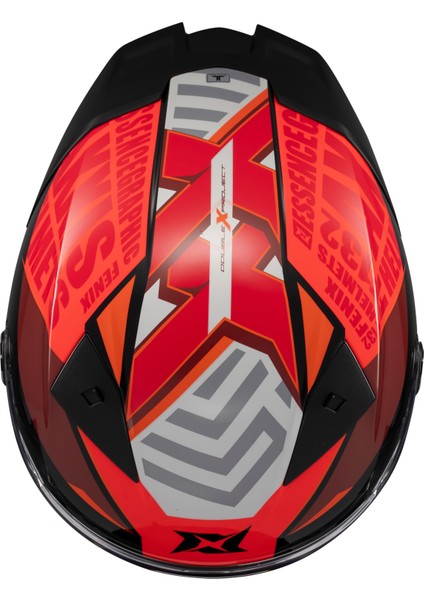 Axxıs Motosiklet Kaskı Fenıx Essence B5 Red Matt