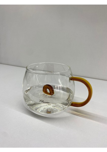 Mor Renkli Harfli Cam Kupa, 400 Ml, Şık ve Özel Tasarım fiyatları