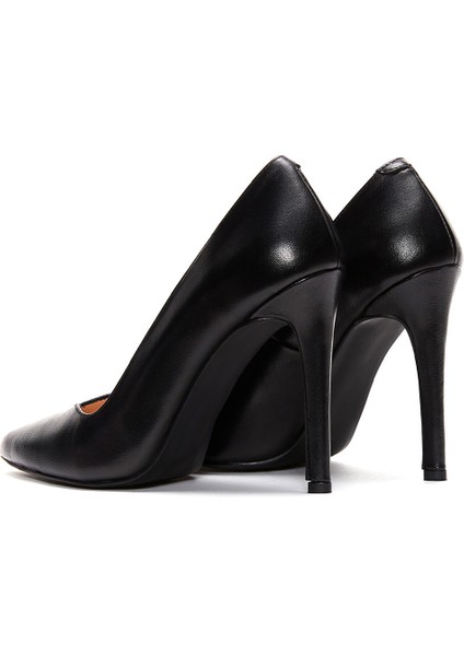 Kadın Siyah Ince Topuklu Stiletto 24Wfd160318