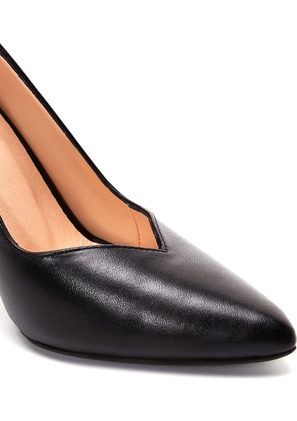 Kadın Siyah Ince Topuklu Stiletto 24Wfd160318