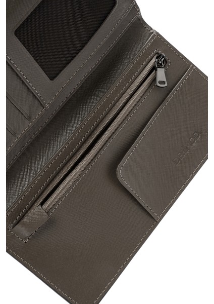 Erkek Siyah Baskılı Deri Cüzdan 000A2D314326