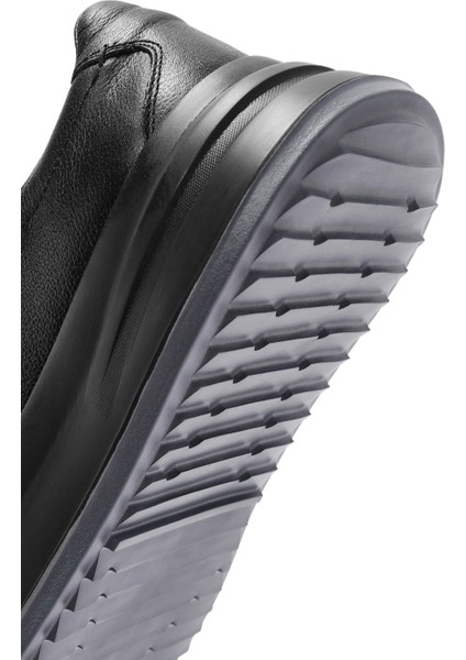 Erkek Siyah Bağcıklı Deri Sneaker 24WFD6110FT