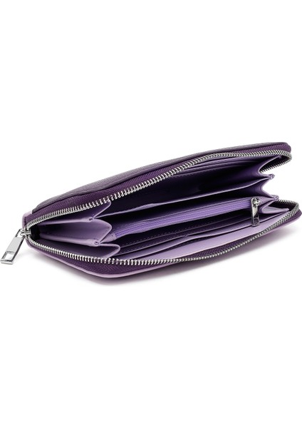 Kadın Mor Cüzdan 000A2D550714