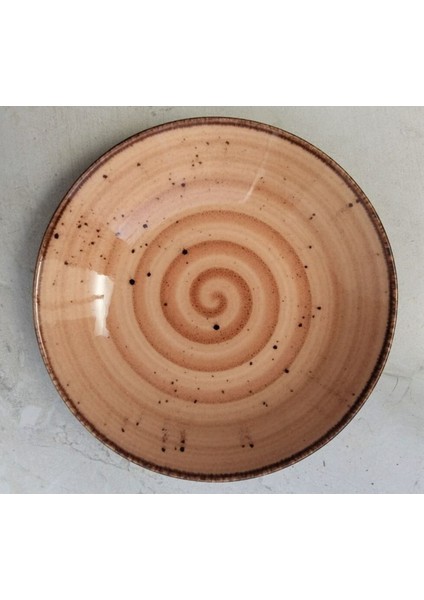 Çok Renkli Porselen 19 cm Yemek Tabağı, 1 Adet, Şık ve Dayanıklı Tasarım