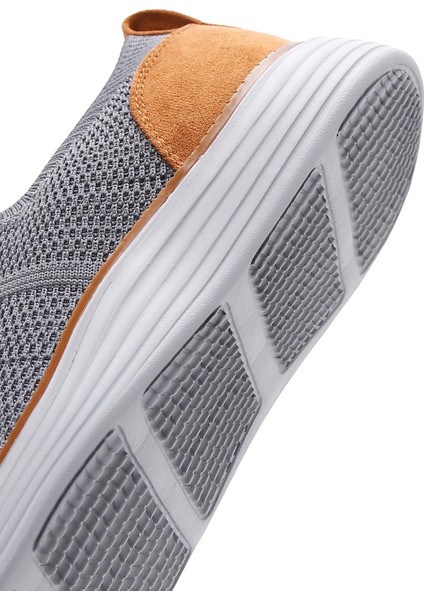 Zero Erkek Gri Kalın Tabanlı Sneaker 25SFD69026F