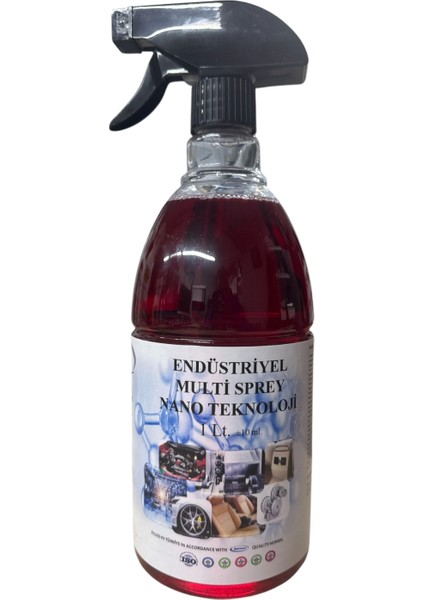 Nano Teknoloji Multi Sprey Temizleyici 1 Lt