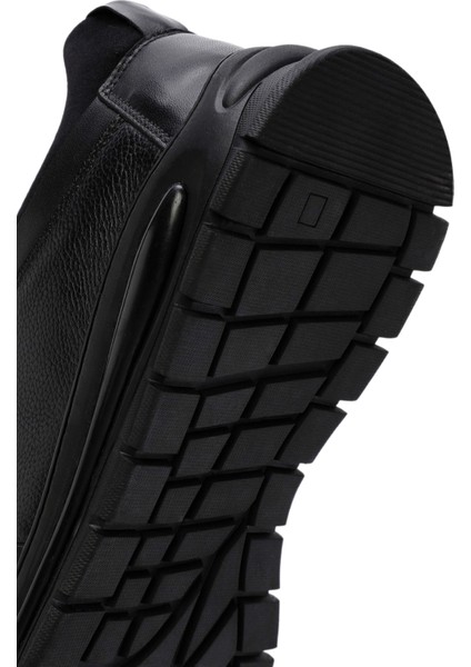 Erkek Siyah Bağcıklı Casual Sneaker 24WFD6611FT
