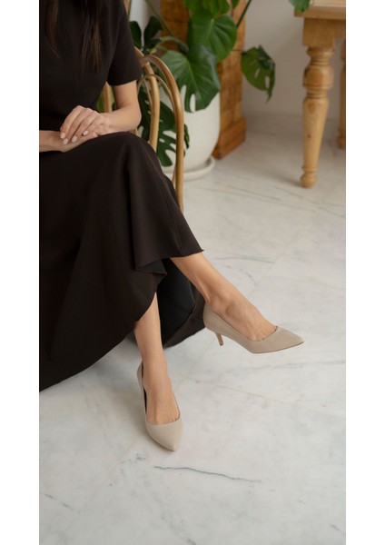 Nell Bej Deri Stiletto fiyatları